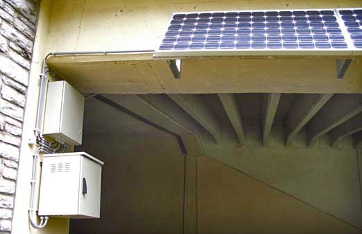 Solarstrom für Garagen